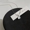 925 Sterling Silver Mother-Of-Pearl Pendant Necklace | 18K Gold Plated